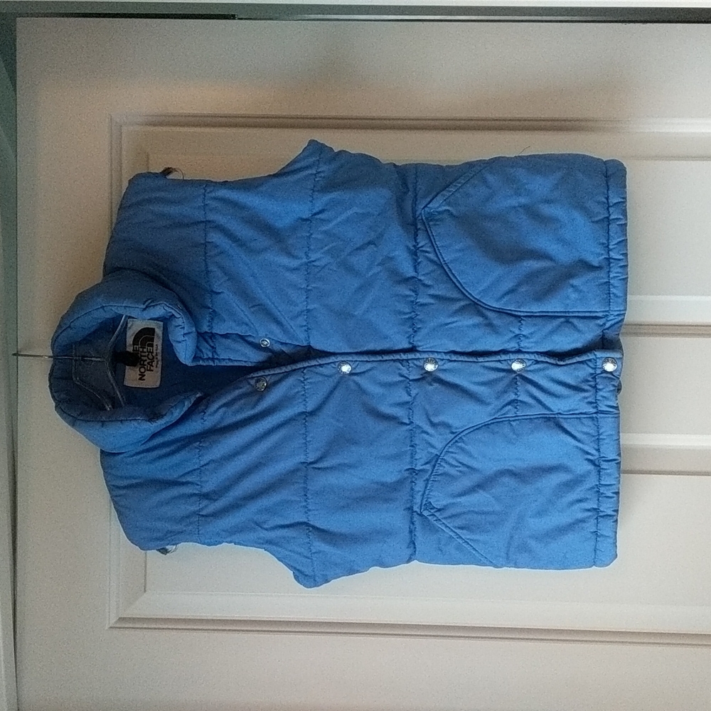 The North Face Blue Puffer Vest